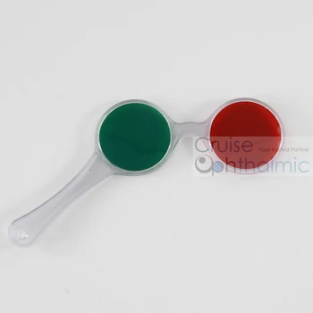 Premijo, določeno plastičnih Optometer | zelena ali rdeča tester | RGFLP2